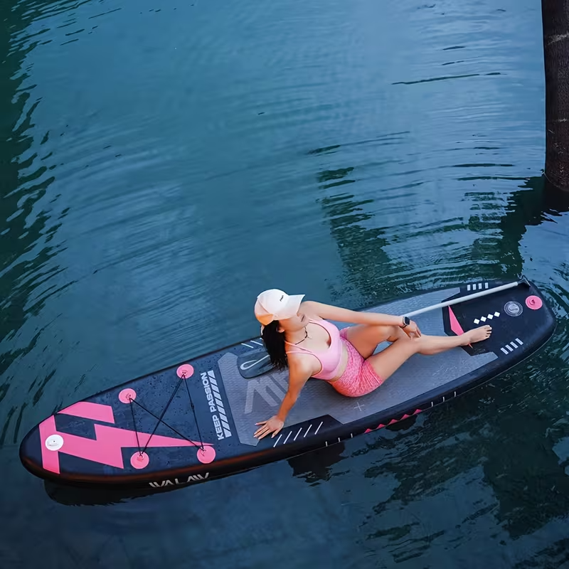 Neon Pink 10'6' Inflatable Paddle Board