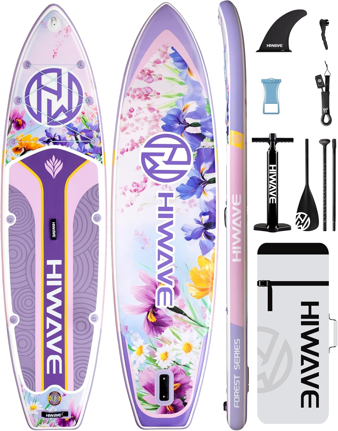 Flower Pro 11' x 34" All round Paddle Board