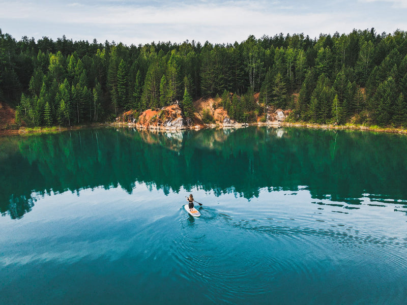 Paddle boarding photo for Is POP Board Co., Further Customs, and IONIC the Same Company?
