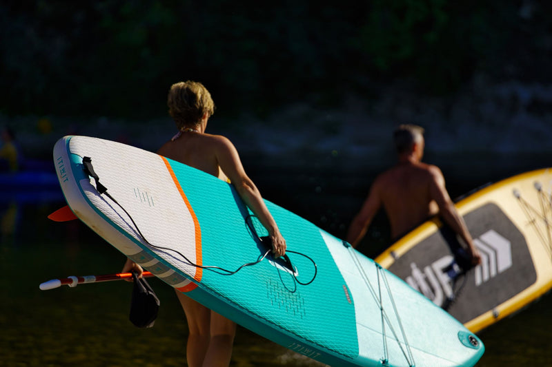 Paddle boarding photo for Used Rental SUPs Can Actually Be Some of the Best FB Marketplace Deals