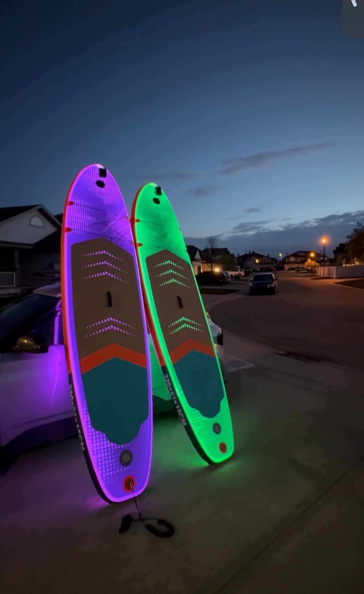 RENT: LED Glow Paddle Board