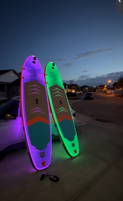 RENT: LED Glow Paddle Board