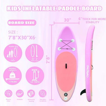 Kid 7'8' Stand Up Paddle Board
