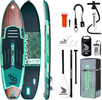 Skypath 11' x 34" Inflatable Paddle Board