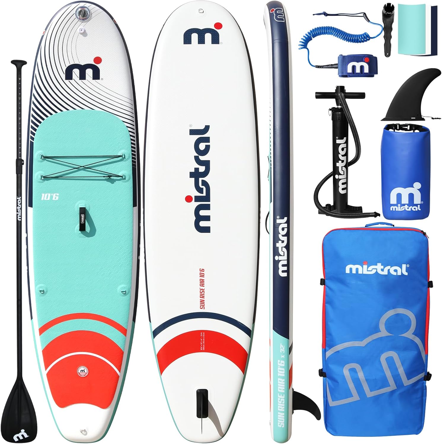 10'6' Inflatable Paddle Board – EVT Canada