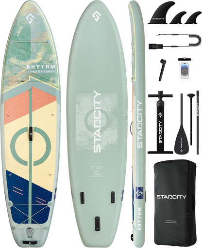 Premium 11'6 x 35" Inflatable Paddle Board Kit