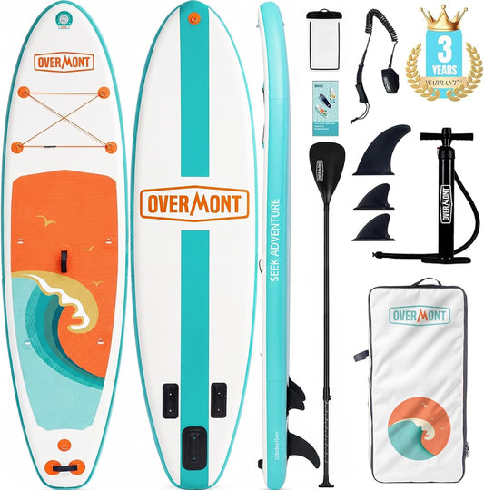 10'6' Inflatable SUP Board Package