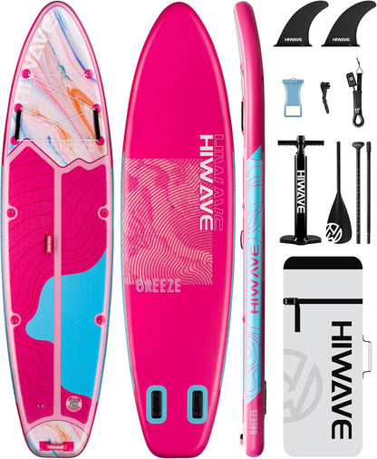 Pink Inflatable Paddle Board 11'FT