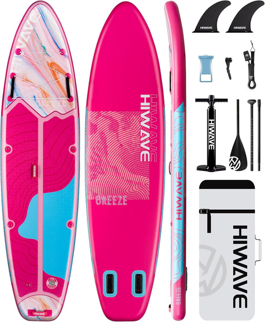 Pink Inflatable Paddle Board 11'FT