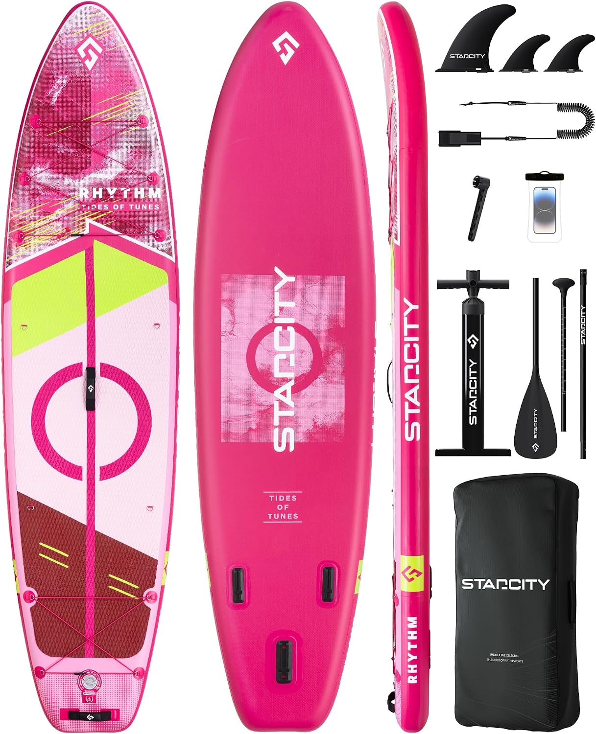 Premium 11'6 x 35" Inflatable Paddle Board Kit