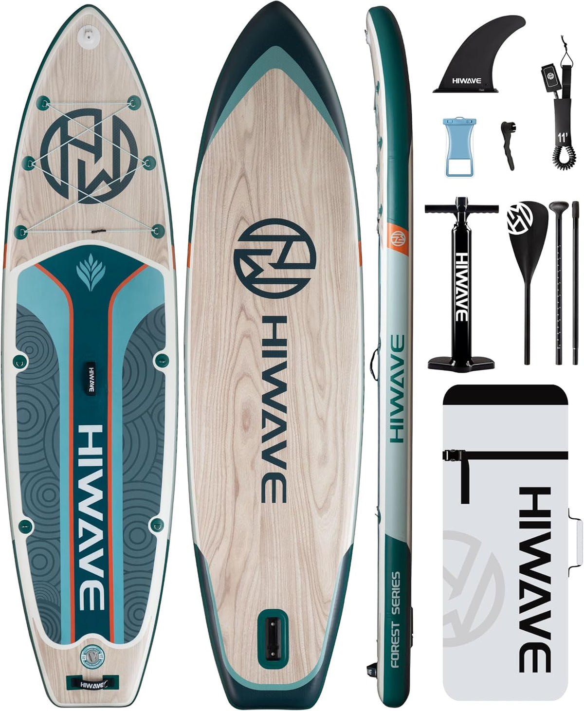 Premium 11' SUP Paddle Board Full Kit