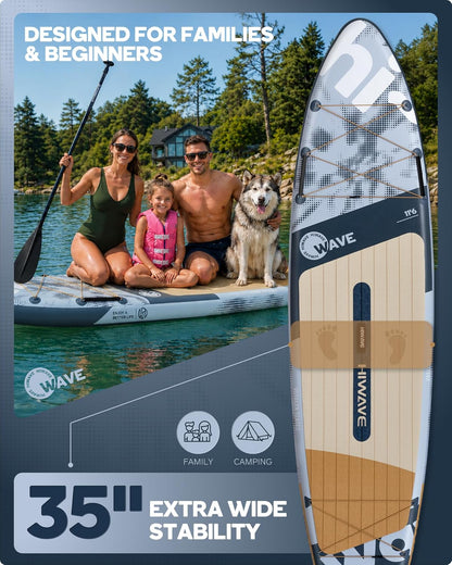 11'6 x 35" Extra Big Inflatable Paddle Board