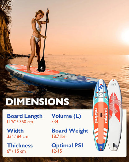 Blue Paddle Board 11'6 x 33" SUP