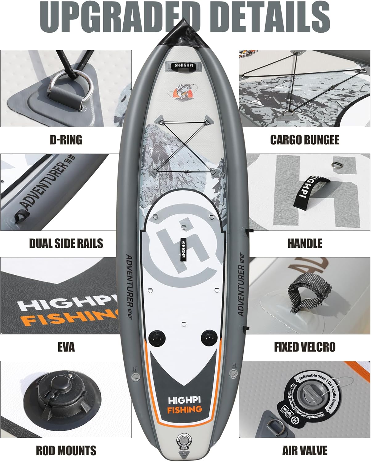 Fishing Paddle board (Kayak Convertible)