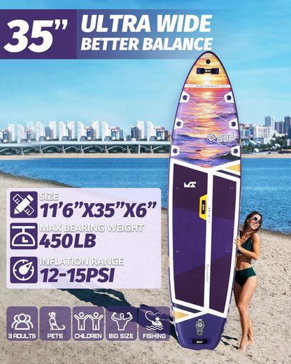 eSUP 11'6" Inflatable Paddle Board