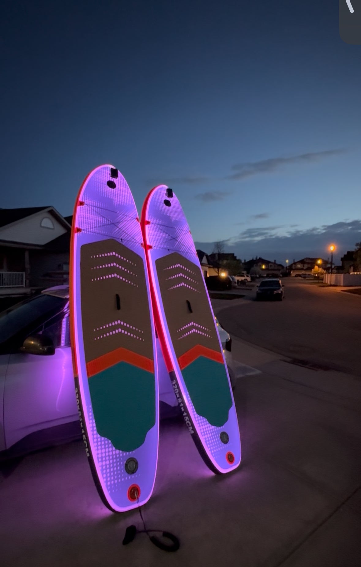 RENT: LED Glow Paddle Board