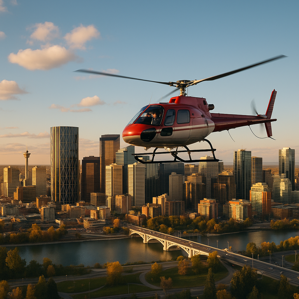 Calgary Skyline Helicopter Tour