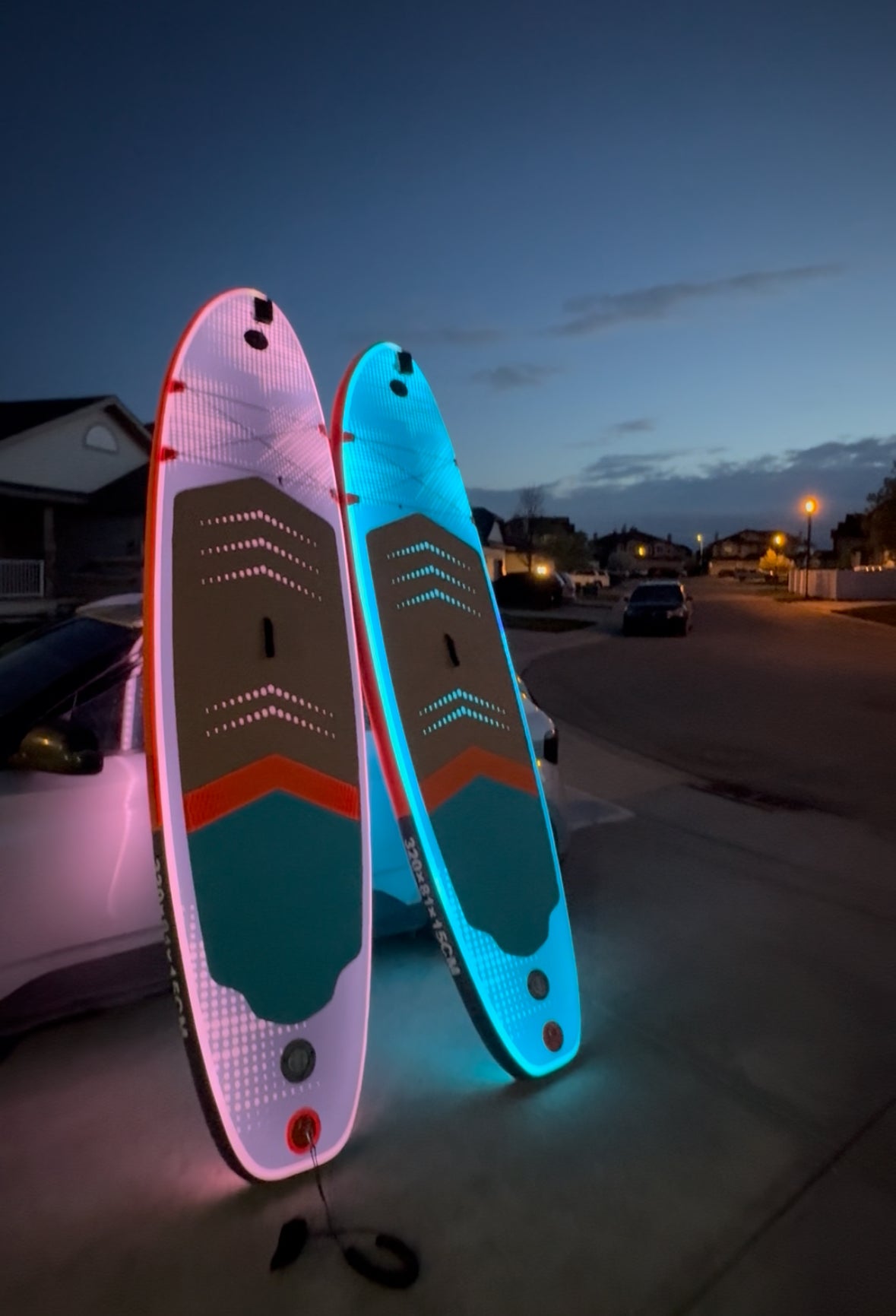 RENT: LED Glow Paddle Board