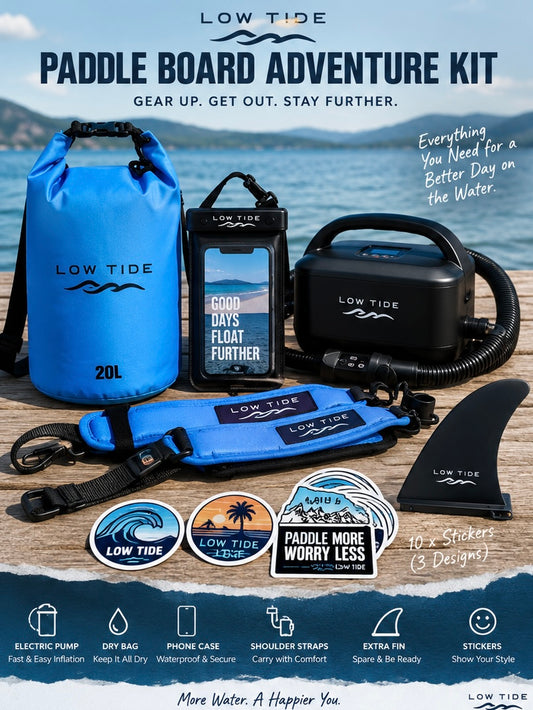 Paddle Board Adventure Accessory Kit – 6 Piece SUP Bundle