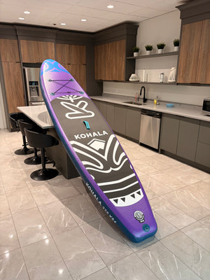 Purple 11' Inflatable Paddle Board Full Kit | Calgary