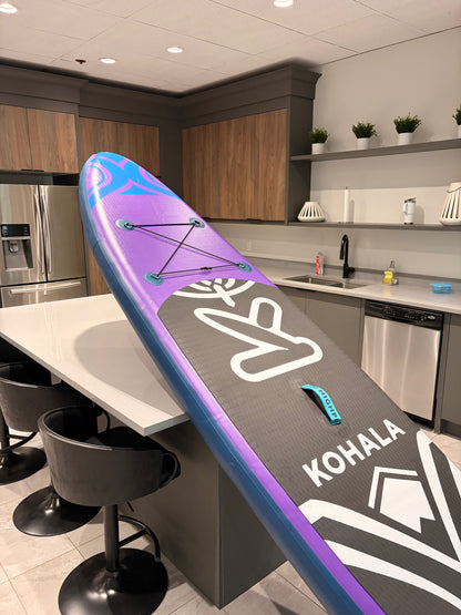 Purple 11' Inflatable Paddle Board Full Kit | Calgary
