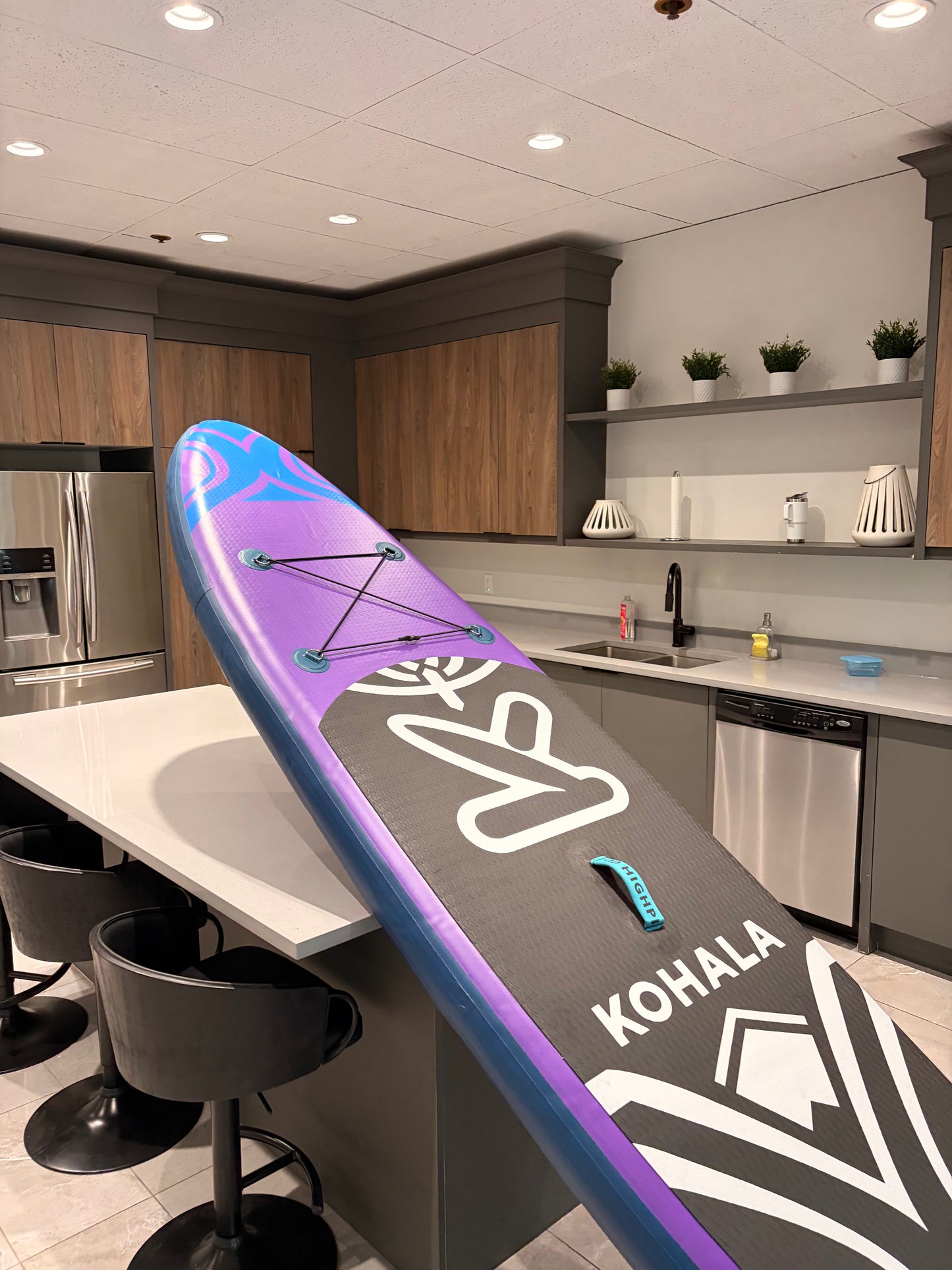 Purple 11' Inflatable Paddle Board Full Kit | Calgary