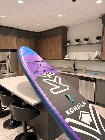 Purple 11' Inflatable Paddle Board Full Kit | Calgary