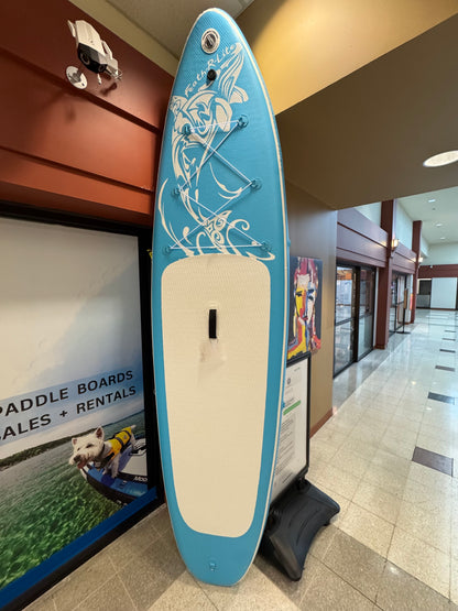 Blue Aqua 10'6' x 32" Ultralight Stand Up Paddle Board