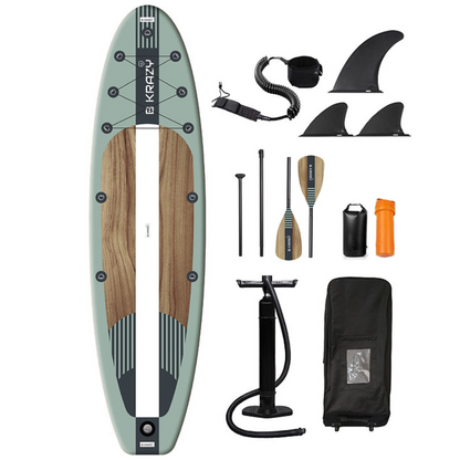 Green Pro 12'6 x 32" Inflatable Paddle board