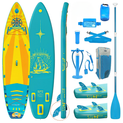 Yellow Pro 11' x 34" SUP Board