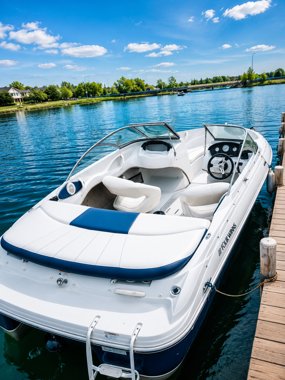 7 Seater Boat Rental Chestermere Lake - Calgary Boat Rentals