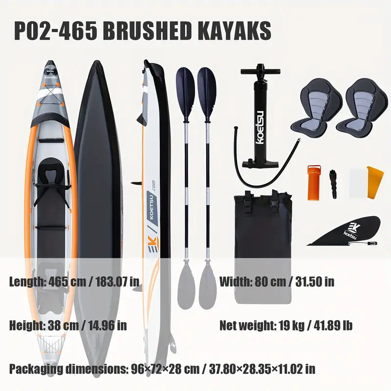 Inflatable Kayak 15'FT (Premium)
