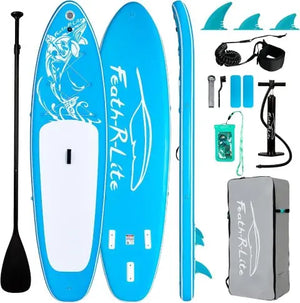 Blue Aqua 10'6' x 32" Ultralight Stand Up Paddle Board