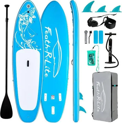Blue Aqua 10'6' x 32" Ultralight Stand Up Paddle Board