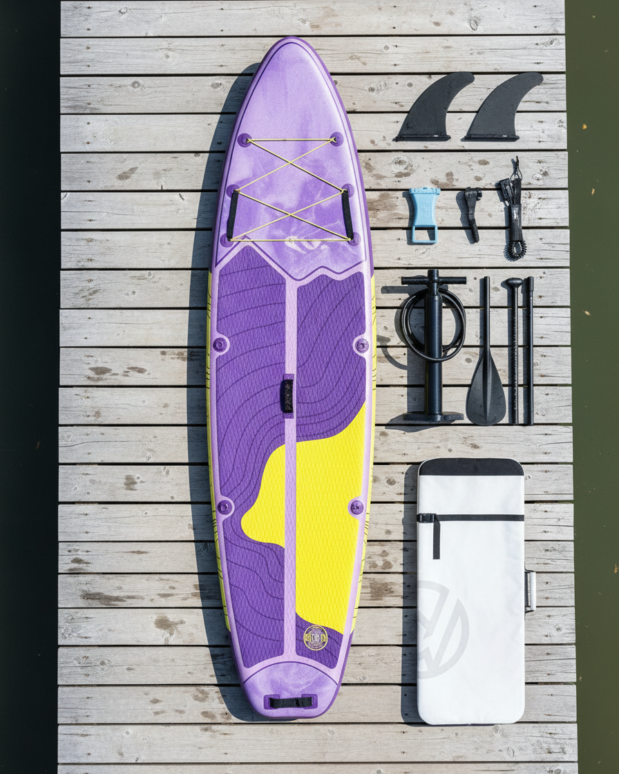 Purple Pro 11" x 34" Paddle Board