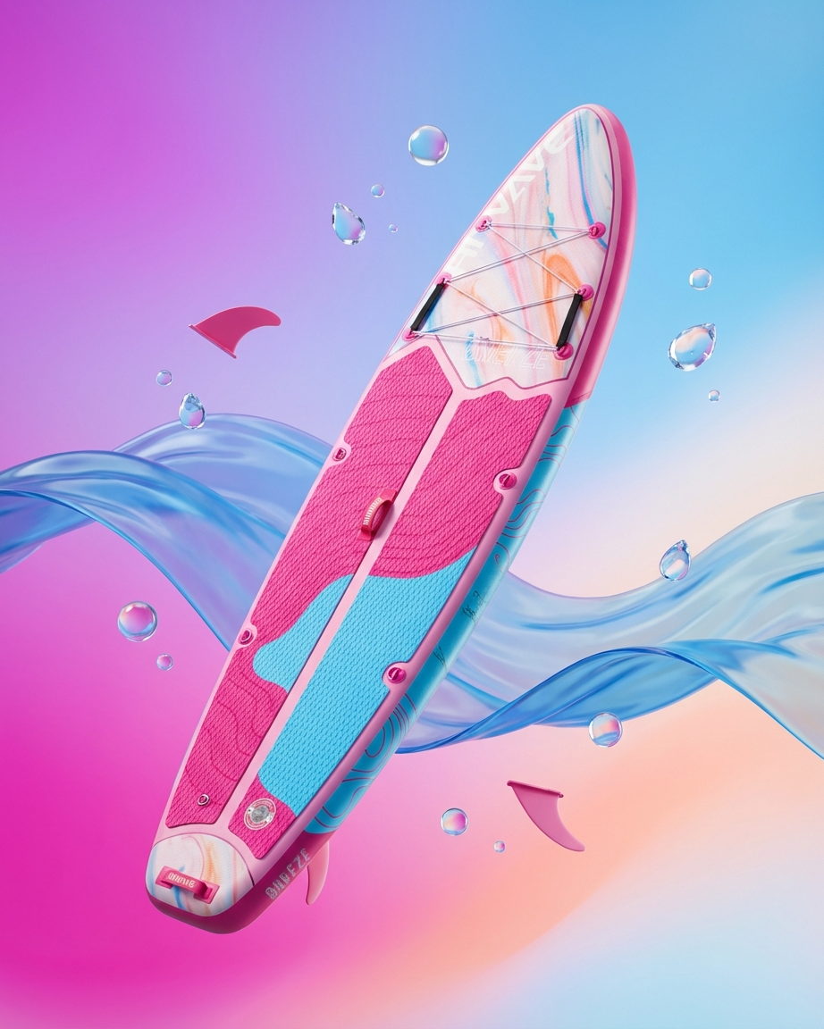 Pink Pro 11' x 34" Paddle Board