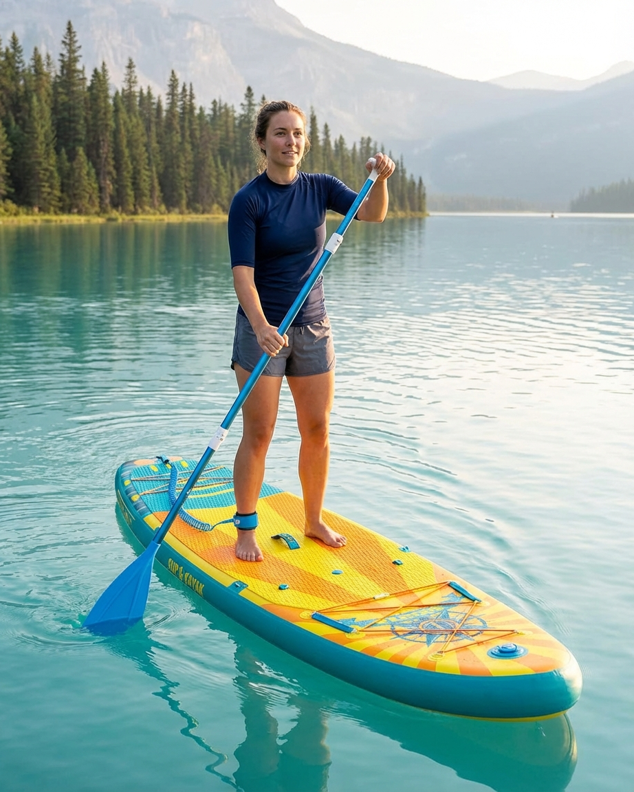 Yellow Pro 11' x 34" SUP Board