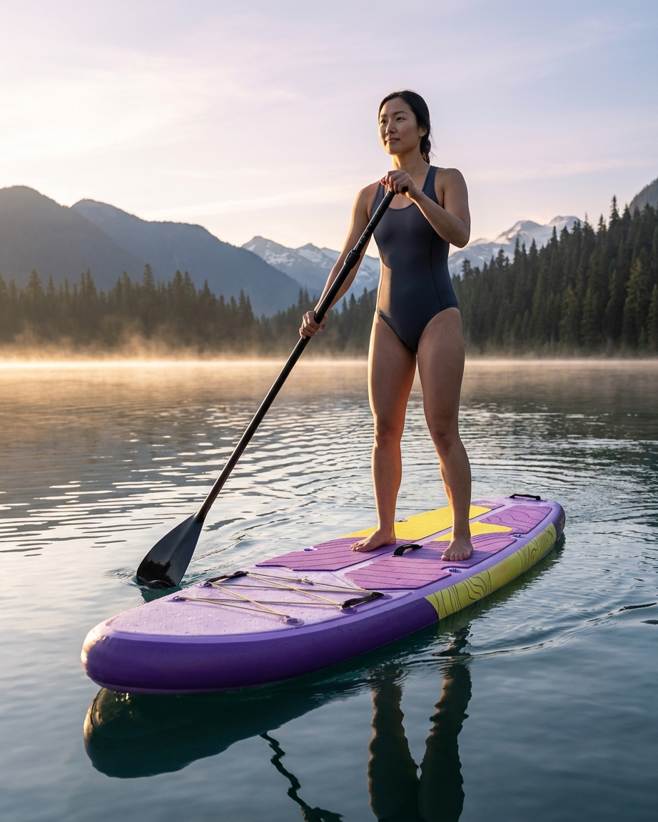 Purple Pro 11" x 34" Paddle Board