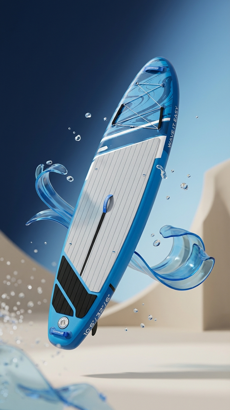 Blue Shark 10'6 x 32" Inflatable Paddle board