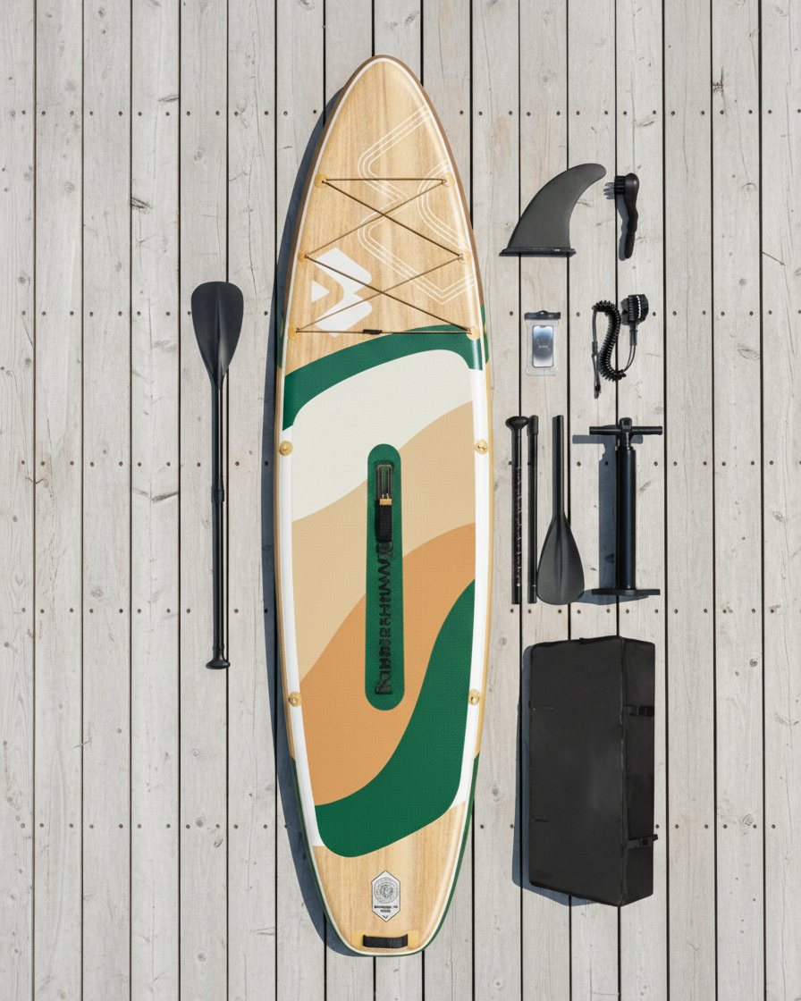 Wood Pro 11' x 34" Paddle Board