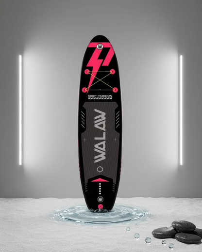 Neon Pink 10'6' Inflatable Paddle Board