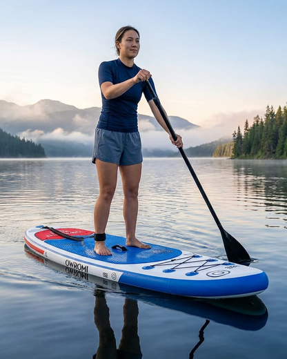 Blue 10'6 x 32" Inflatable Paddle Board