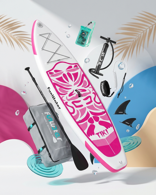 Pink 11' x 33" Ultralight Paddle Board