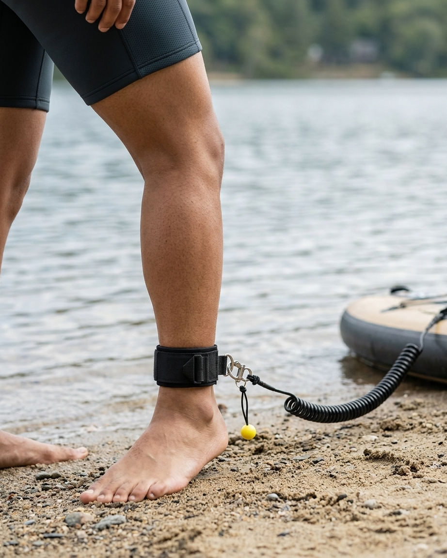 Quick Release Paddle Board Leash - SUP River Leash