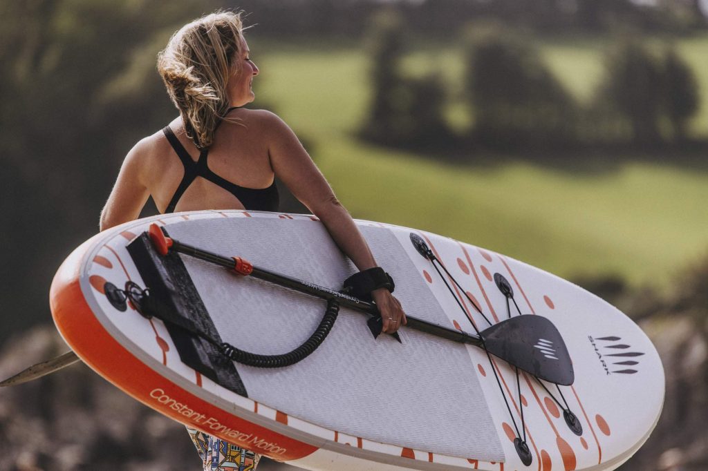Shark 11' x 34" Inflatable Paddle Board | Complete SUP Package
